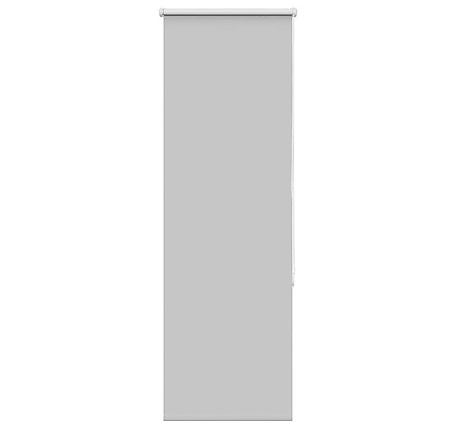 Rollo Verdunkelungsrollo Hellgrau 40x130 cm Stoffbreite 35,7 cm, vidaXL günstig online kaufen