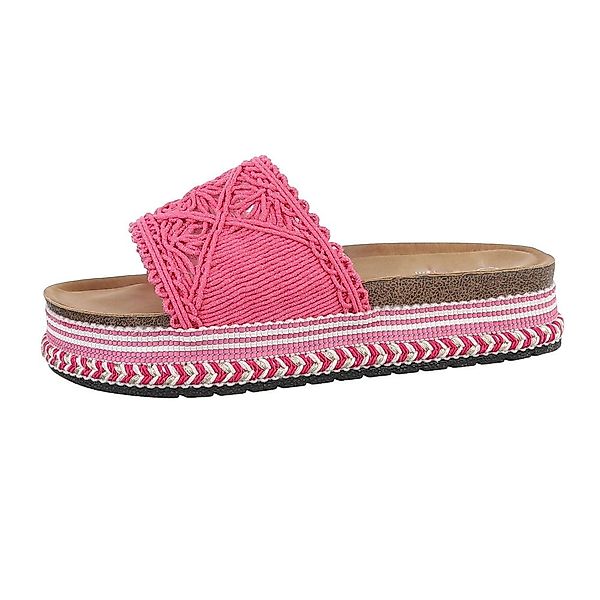 Ital-Design Damen Mules Freizeit Plateausandaletten (85960468) günstig online kaufen