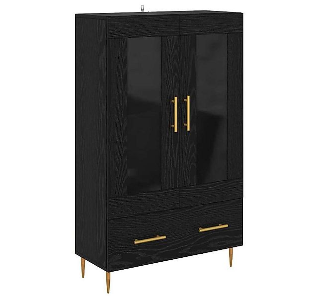 vidaXL Highboard Highboard Schwarz Eichen-Optik 69,5 x 31 x 115 cm (1 St) günstig online kaufen