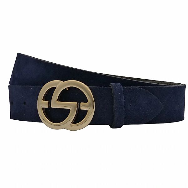 AnnaMatoni Ledergürtel "AnnaMatoni Damen Ledergürtel in hochwertigem Velour günstig online kaufen