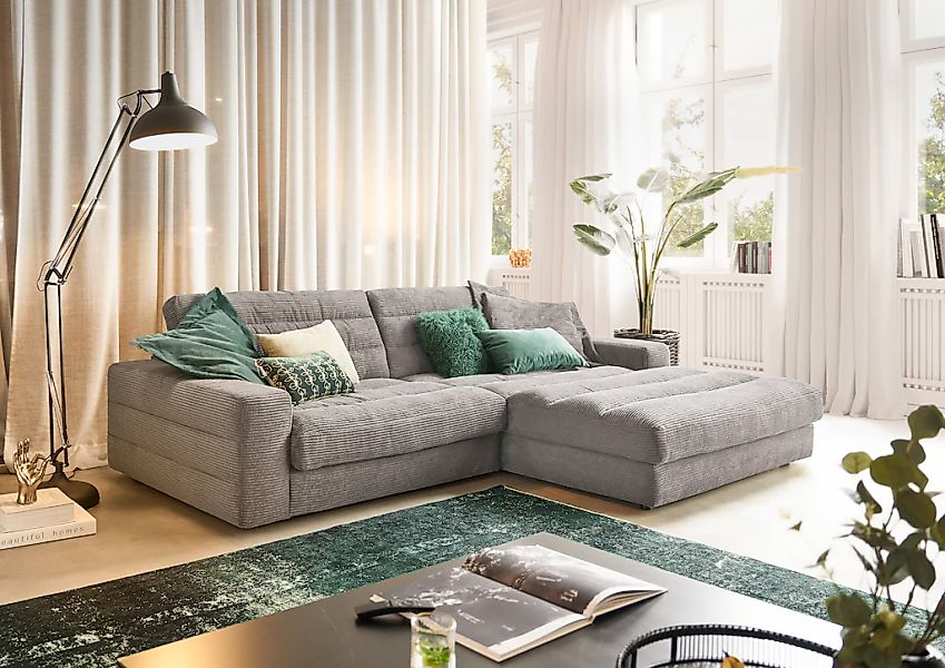 3C Candy Ecksofa »Stripes Mega-Sofa, bequem und komfortabel, L-Form«, Lose günstig online kaufen