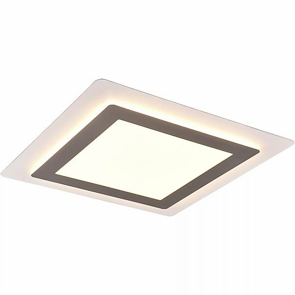 TRIO Leuchten LED Deckenleuchte MORGAN, quadratische günstig online kaufen