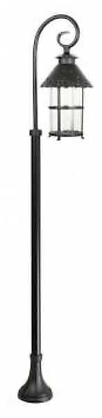 Außenlampe Schwarz 166 cm Glas Metall Rustikal elegant günstig online kaufen