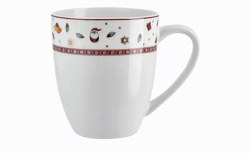 Peill+Putzler Kaffeebecher Weihnachtsgeschirr Santa ¦ mehrfarbig ¦ Porzella günstig online kaufen