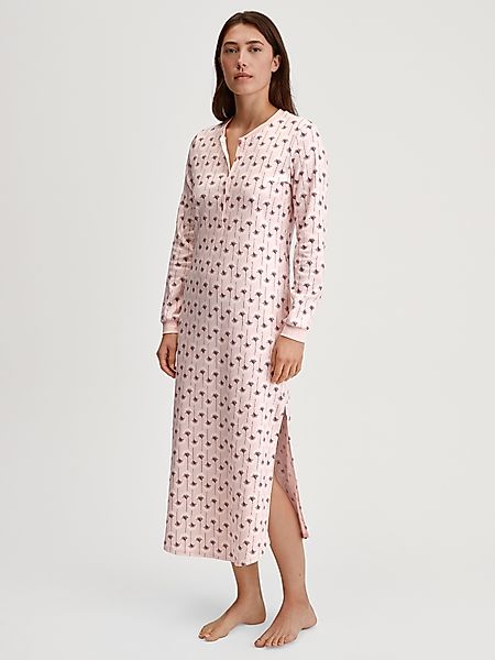 CALIDA Nachthemd Midnight Flowers Knopfleiste, Heavy günstig online kaufen