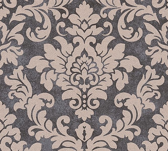 A.S. Création Vliestapete Trendwall Ornament Schwarz-Beige FSC® günstig online kaufen