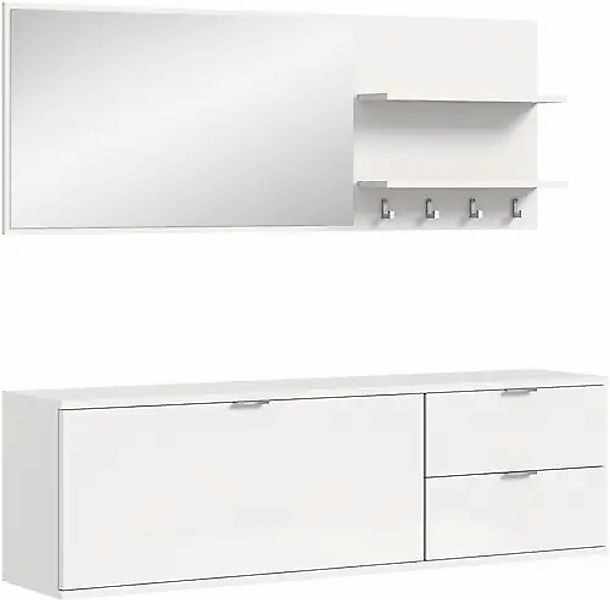 INOSIGN Garderoben-Set, (4 St.), Trondheim, Garderobenset 4-tlg., Breite 14 günstig online kaufen