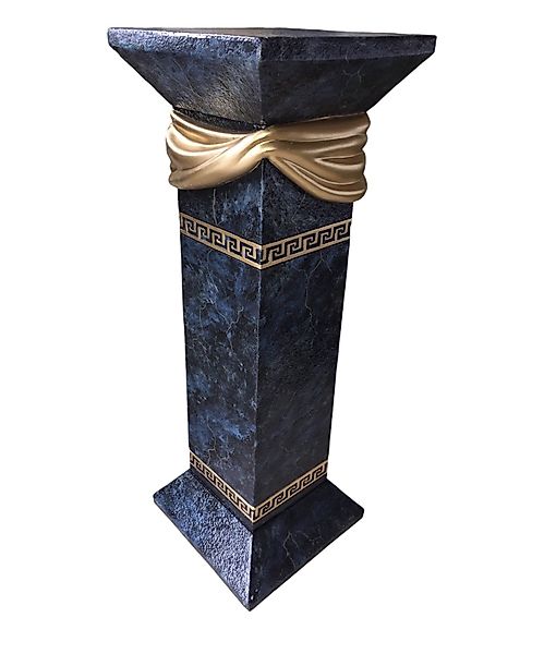 Schatzkiste1 Beistelltisch Säule Mäander Beistelltisch Dekosäule günstig online kaufen