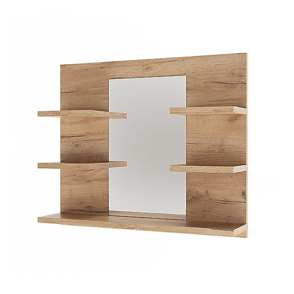 Vicco Badezimmerspiegelschrank Wilbur, Goldkraft Eiche, 58.8 günstig online kaufen