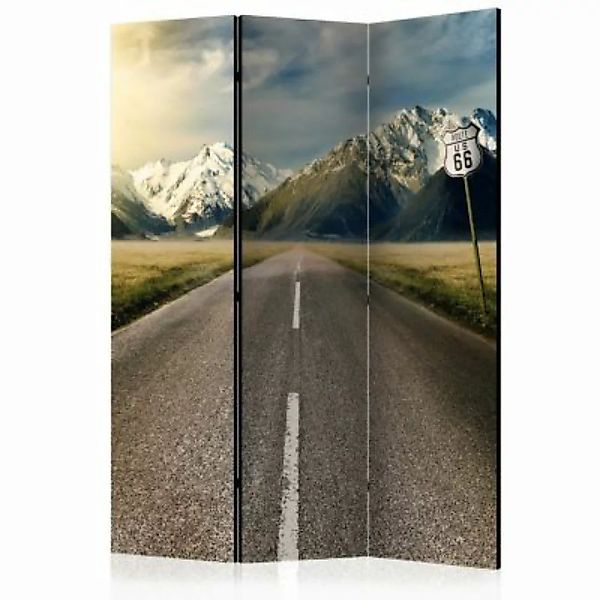 artgeist Paravent The long road [Room Dividers] creme/braun Gr. 135 x 172 günstig online kaufen