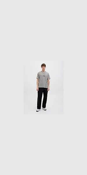 Jack & Jones Kurzarmshirt JCOSAGO LOGO SLUB TEE SS CREW NECK günstig online kaufen
