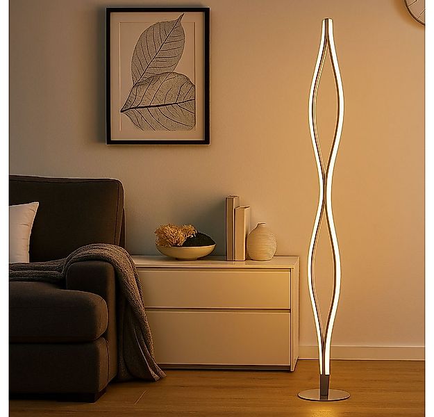 Esto LED Stehlampe, LED-Leuchtmittel fest verbaut, Warmweiß, LED Steh Leuch günstig online kaufen