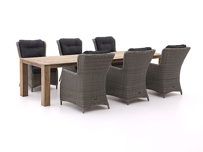Intenso Milano/ROUGH-X 320 cm Dining-Lounge Gartenmöbel-Set 7-teilig günstig online kaufen