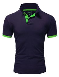 behype Poloshirt ADRIEL mit tollen Farbakzenten günstig online kaufen