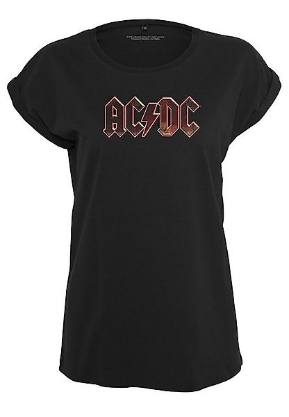 Merchcode Kurzarmshirt Merchcode Damen Ladies AC/DC Voltage Tee (1-tlg) günstig online kaufen