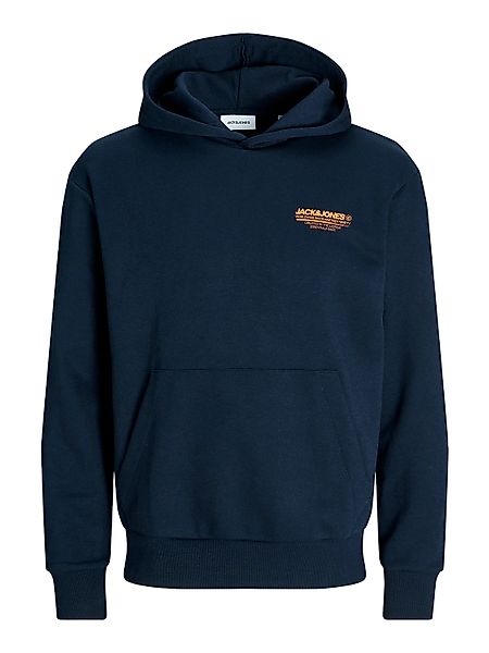 Jack & Jones Herren Hoodie Kapuzenpullover JJOLIVE- Relaxed Fit günstig online kaufen