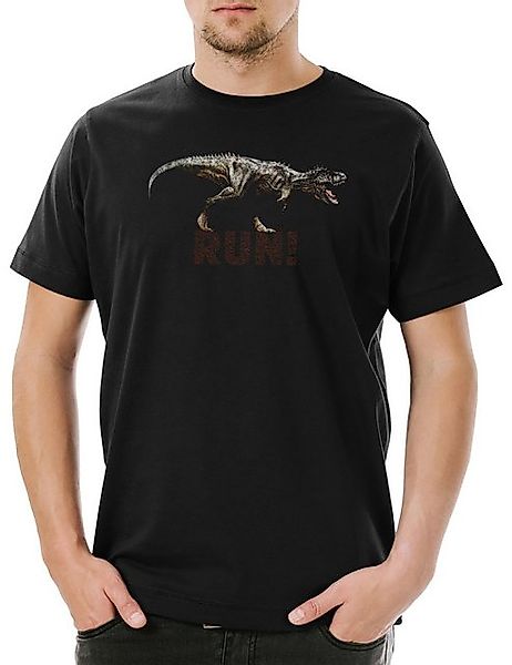 Urban Backwoods Print-Shirt T-Rex Herren T-Shirt Tyrannosaurus Rex Dinosaur günstig online kaufen