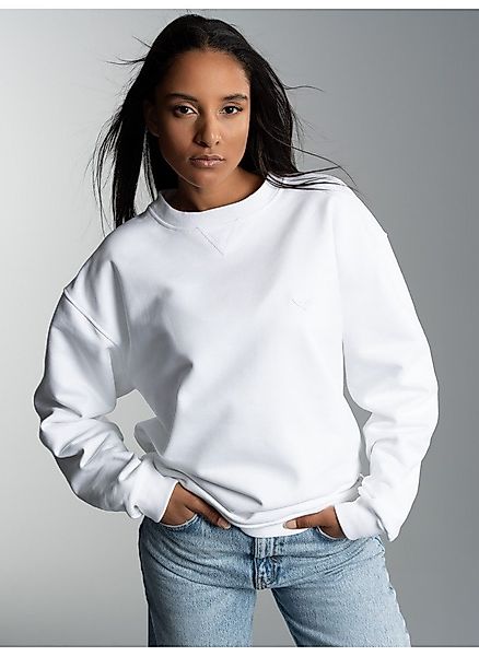 Trigema Sweatshirt TRIGEMA Basic Sweatshirt mit günstig online kaufen