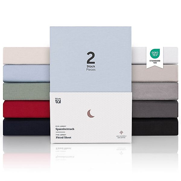 Blumtal Spannbettlaken Blumtal Premium Spannbettlaken, Standard günstig online kaufen