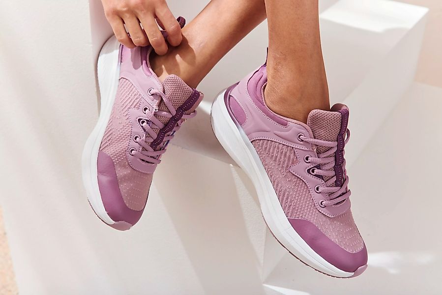 LASCANA Sneaker, Freizeitschuh, Schnürhalbschuh mit herausnehmbarer Innenso günstig online kaufen