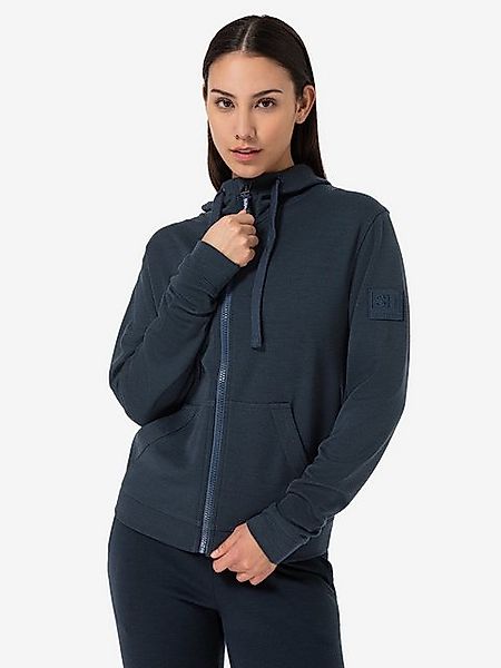 SUPER.NATURAL Hoodie für Damen, nachhaltig, Merino SOLUTION BIO pflegeleich günstig online kaufen