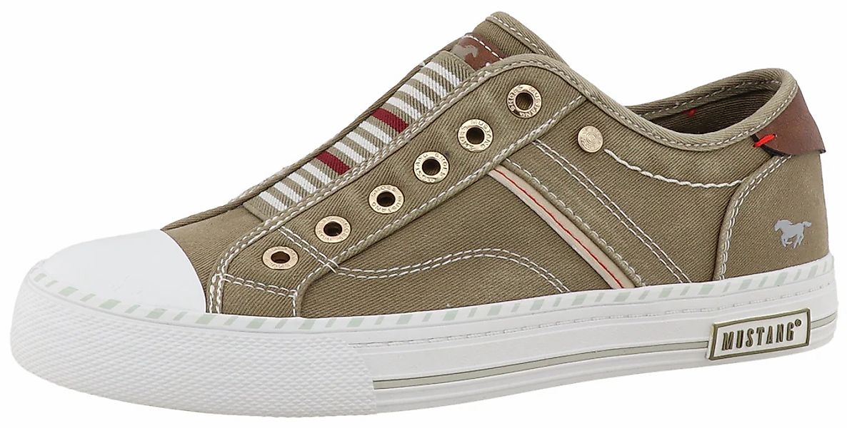 Mustang Shoes Slip-On Sneaker "Magdalena" Freizeitschuh, Slipper, Schlupfsc günstig online kaufen