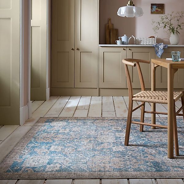 FLAIR RUGS Teppich »Orelia«, rechteckig, 4 mm Höhe, Waschbarer Traditionell günstig online kaufen