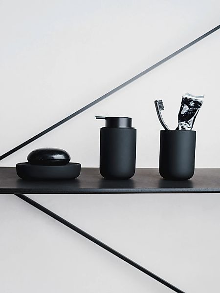 Möve WC-Garnitur Toilettenbürste Black Velvet, Keramik günstig online kaufen