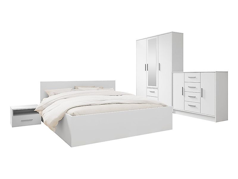MIRJAN24 Schlafzimmer-Set Tokyo I 160, (4er-Set, Kommode, Nachttisch, Kleid günstig online kaufen