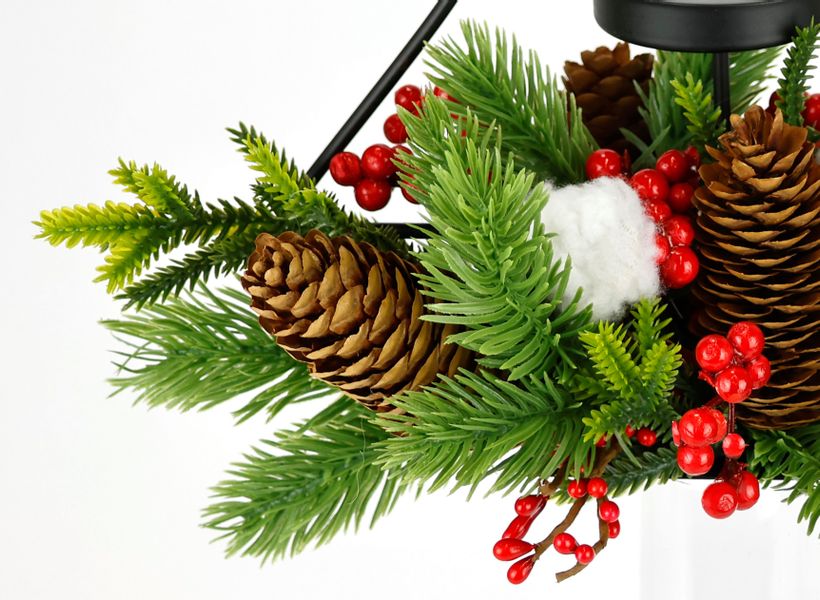 I.GE.A. Teelichthalter Dekofigur Metall-Tannenbaum mit Glaseinsatz günstig online kaufen