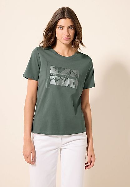 Cecil T-Shirt, mit Folienprint günstig online kaufen