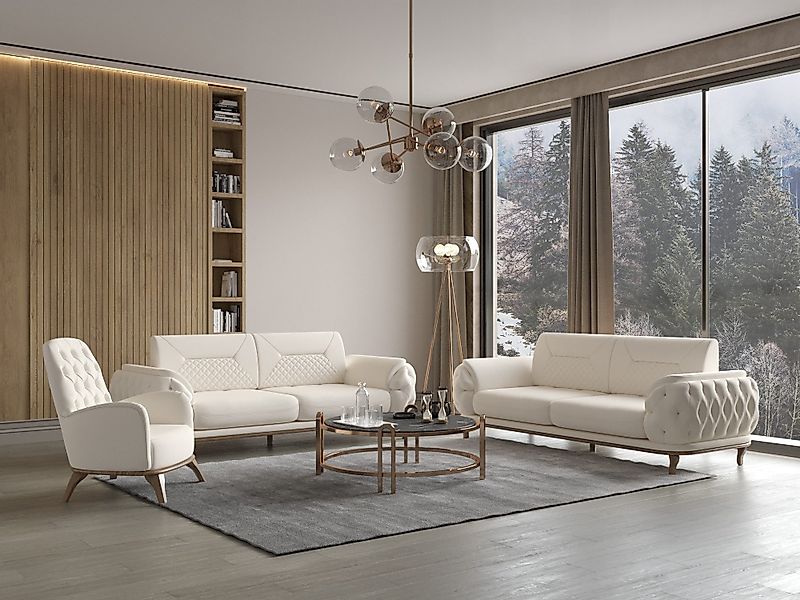Möbeldreams Sofa Sofa-Set Ema 3-3-1 Modern günstig online kaufen