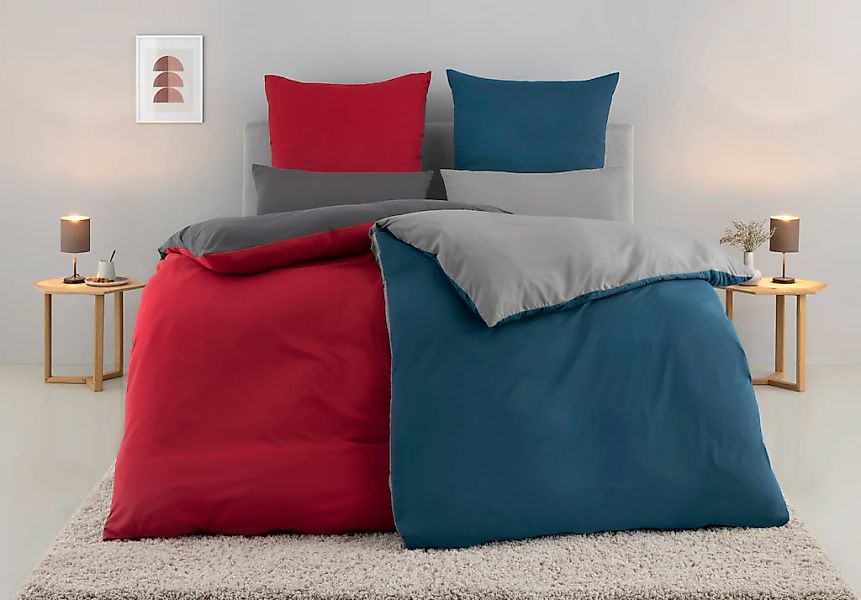 my home Wendebettwäsche »DESNER2«, Premium Qualität, sehr weich, uni, ab 13 günstig online kaufen