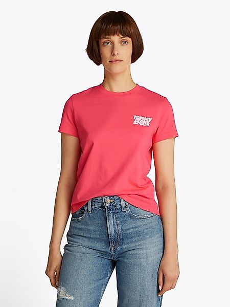 Tommy Jeans T-Shirt TJW REG TJ BUBBLE TEE mit Logodruck günstig online kaufen