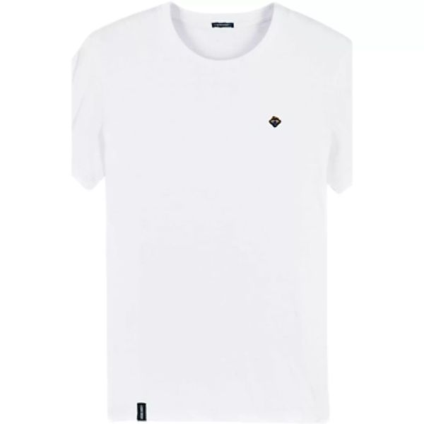 Organic Monkey  T-Shirts & Poloshirts T-Shirt - White günstig online kaufen