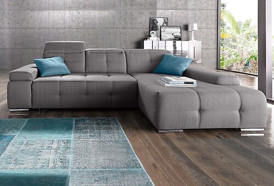 sit&more Ecksofa »Mistral L-Form«, wahlweise mit Bettfunktion günstig online kaufen
