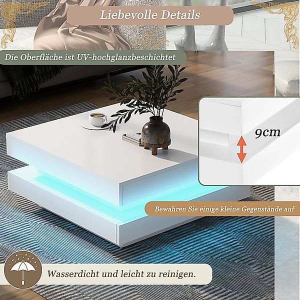 HAUSS SPOLE Couchtisch Couchtisch Holztisch Moderner günstig online kaufen