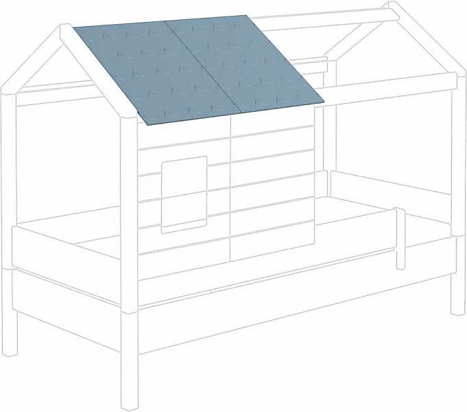 PAIDI Spielbett-Dachelement "TINY HOUSE" Set, 2er-Set, individuell verstell günstig online kaufen