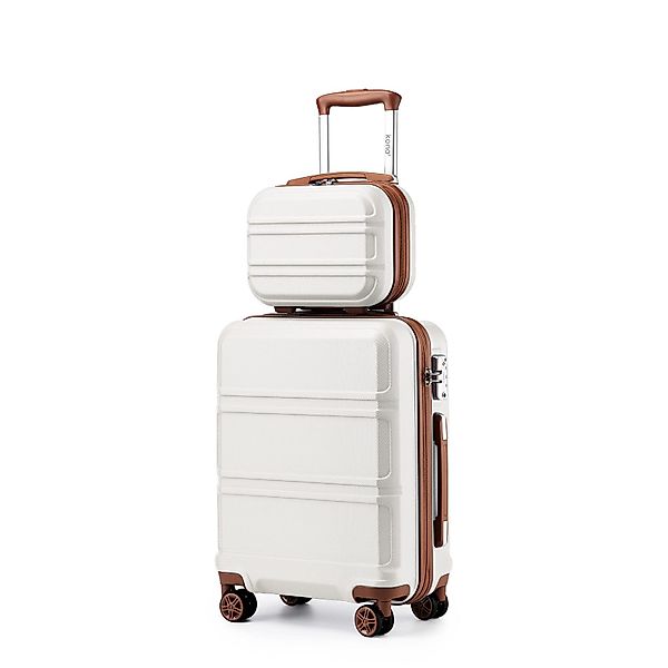 KONO Hartschalen-Trolley mit TSA-Schloss - Reisekoffer günstig online kaufen