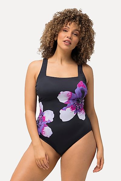 Ulla Popken Badeanzug Badeanzug Blüten Softcups günstig online kaufen