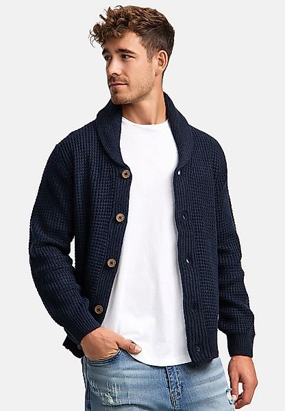 Indicode Strickjacke Herren INBrandox Herrenstrickjacke günstig online kaufen