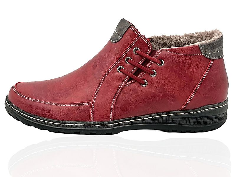Nowaland Damen Winter-Stiefelette warm gefüttert Stiefelette günstig online kaufen