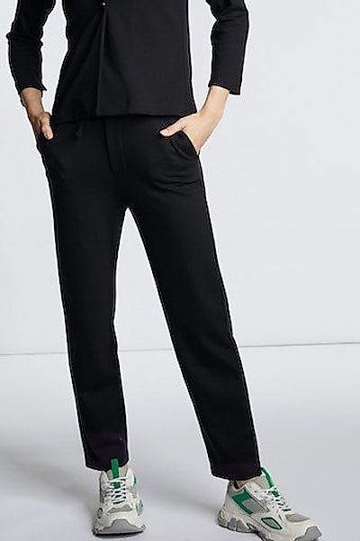 RICHROYAL Jerseyhose mit Bändchen im Bündchen günstig online kaufen