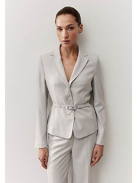 MORE&MORE Kurzblazer taillierter Kurzblazer, fein strukturiert günstig online kaufen