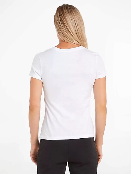 Calvin Klein Jeans T-Shirt "CORE INSTIT LOGO SLIM FIT TEE", mit CK-Logoschr günstig online kaufen