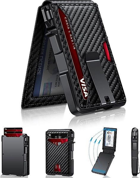 Forrlite Geldbörse Geldbeutel Herren Slim Wallet mit RFID-Schutz (Premium L günstig online kaufen