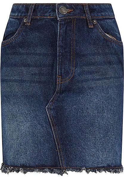 URBAN CLASSICS Sommerrock Urban Classics Ladies Heavy Mini Denim Skirt (1-t günstig online kaufen