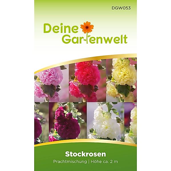 Deine Gartenwelt Stockrosen Prachtmischung Samen günstig online kaufen