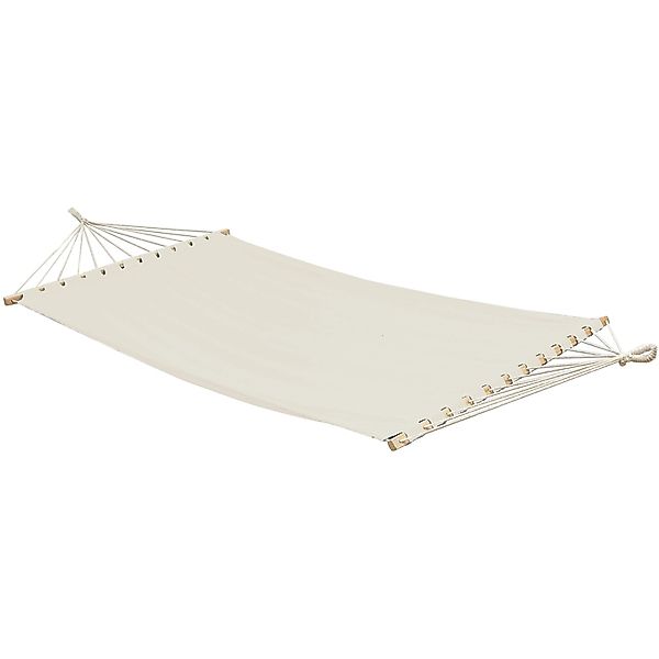 AMANKA XXL Hängematte bis 150 kg 285 x 120 cm Beige günstig online kaufen