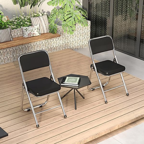 JEOBEST Klappstuhl Klappstuhl Gartenstuhl Klappbar, Gepolstert günstig online kaufen